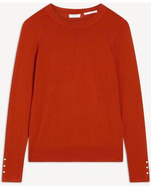 Hobbs Penny Merino Sweater - Red