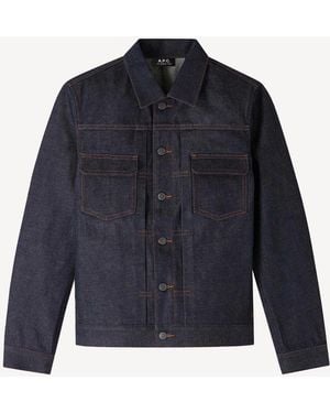 A.P.C. A. P.C. Work Denim Jacket - Blue