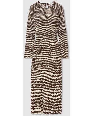 Florere Column Midi Dress - White