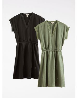 Love & Roses Dress - Green