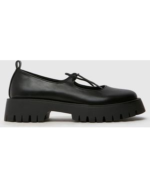 schuh Liya Bow Tie Mary Jane Shoes - Schwarz