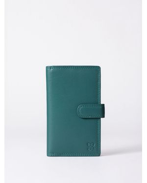 Lakeland Leather Medium Tab Purse - Green