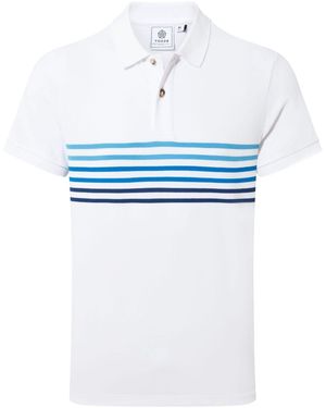 TOG24 100% Cotton Bolton Polo Shirt - Weiß