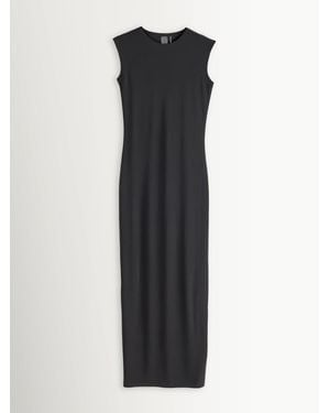Norma Kamali Sleeveless Maxi Dress - Black