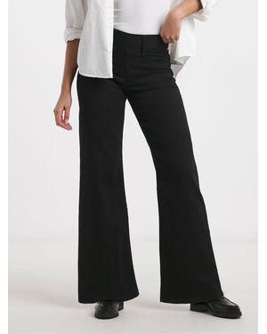 Simply Be Simply Be Wide Leg Jeggings - Black