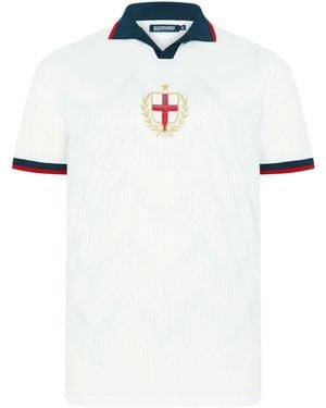 BadRhino Big & Tall England Football Polo Shirt - White