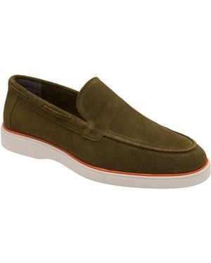 Frank Wright Frank Wright Suede Slip-On Loafers - Green