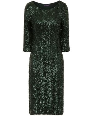 Hot Squash Hotsquash Bottle Sequin Dress - Green