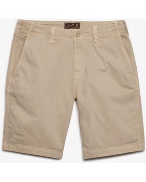 Superdry Utility Chino Shorts - Natural