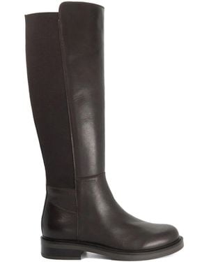 Dune Tallos Knee High Boots - Black