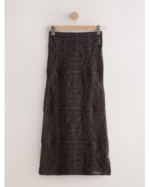 Next Crochet Midi Skirt - Multicolor