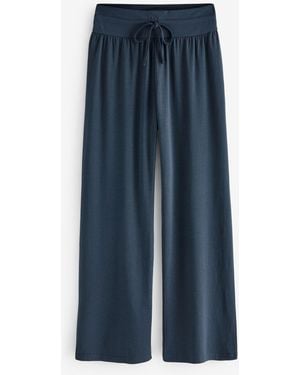 Hush Amie Wide Leg Joggers - Blue