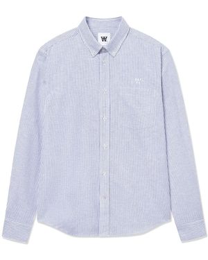 Double A by W.W. Double A By W. W. Double A By Wood Wood Adam Shirt - Weiß