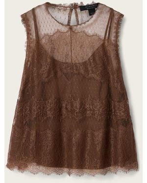 AllSaints Allsaints Clara Top - Brown
