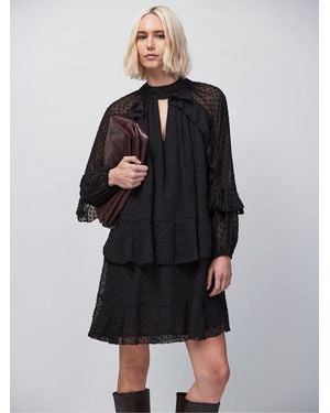 Ro & Zo Ro & Zo Wide Leg Dress - Schwarz