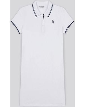 U.S. POLO ASSN. U. S. Polo Assn U. S. Polo Assn Polo Dress - White
