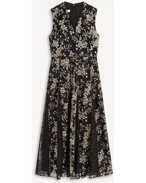 Hobbs Quin Embroidered Dress - White