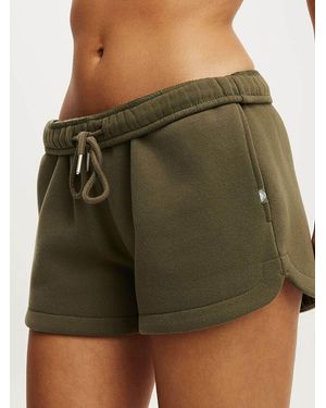 Cotton On Plush Classic Mini Shorts - Green