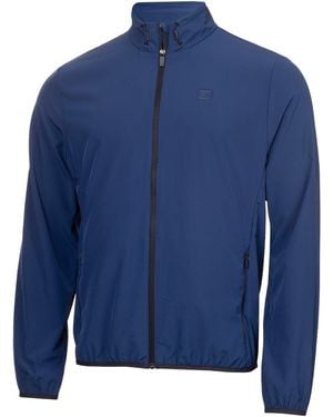 Calvin Klein Calvin Klein Golf Motion Full Zip Windbreaker Jacket - Blue
