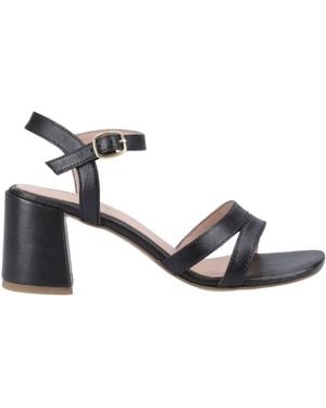 Hush Puppies Nalani Leather Heeled Sandals - White