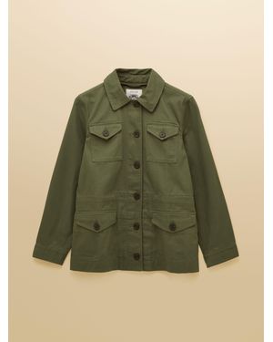 Joules Twyford Lightweight Utility Jacket - Green
