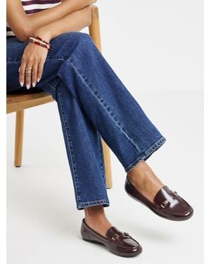 JD Williams Buckle Detail Loafers - Blue