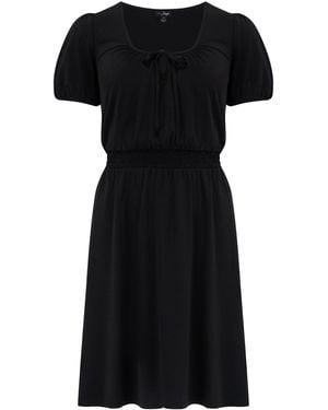 Pour Moi Evangeline Gathe Dress - Black