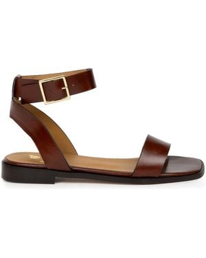 Bobbies Nalini Flat Sandals - Brown