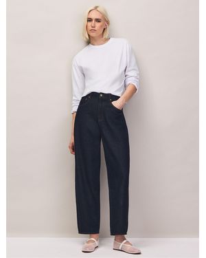 Ro & Zo Denim Barrel Leg Jeans - Blue