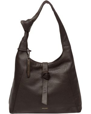 Pure Luxuries 'Grace' Leather Shoulder Bag - Black