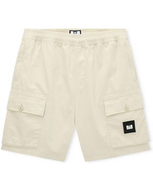 Weekend Offender Scopello Relaxed Cargo Shorts - Natural