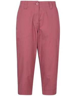 Mountain Warehouse Coastal Stretch Capris Pants - Red