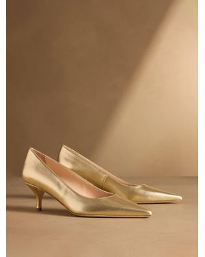 Russell & Bromley Hillcliffe Mid Heeled Courts - Brown