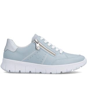 Rieker Zipper Shoes - Weiß