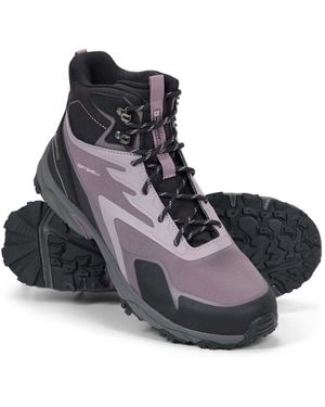 Mountain Warehouse Trekker Softshell Waterproof Walking Boots - Black