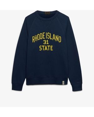 Superdry Merchant Vintage Appliqué Sweatshirt - Blue