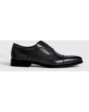 Moss John Guildhall Oxford Shoes - Black
