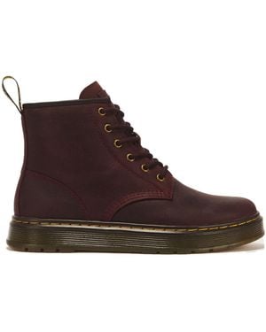 Dr. Martens Brookline Crazy Horse Leather Chukka Boots - Brown
