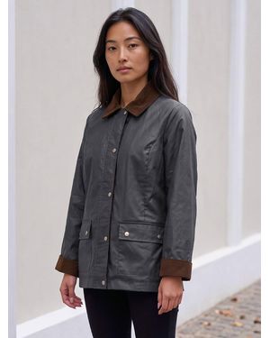 Roman Petite Showerproof Coat - Gray