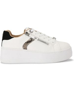 KG by Kurt Geiger Lottie Lace-Up Sneakers - White