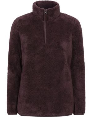 Mountain Warehouse Dark Teddy Half-Zip Fleece - Brown