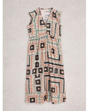 White Stuff Lorna Jersey Maxi Dress - Natural