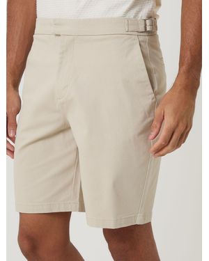 Threadbare Regular Fit Stretch Chino Shorts - Natural