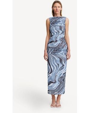 Significant Other Whitney Midi Dress - Blue