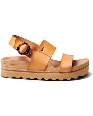 Reef Vista Hi Buckle Sandals - Natural