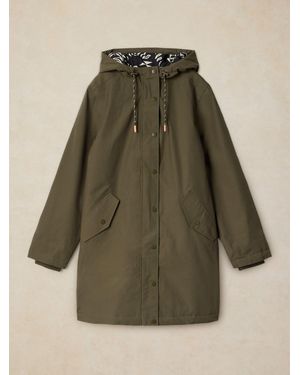 White Stuff Willow Waterproof Coat - Green