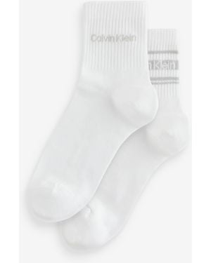 Calvin Klein Socks 2 Pack - White