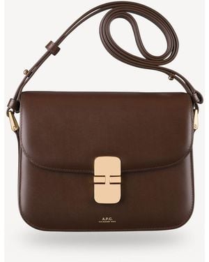 A.P.C. A. P.C. Grace Small Bag - Brown