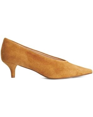 Dune Leather Aris Court Shoes - Brown