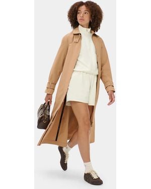 Sweaty Betty Sweaty Betty Motion Waterproof Trench Jacket - Natural